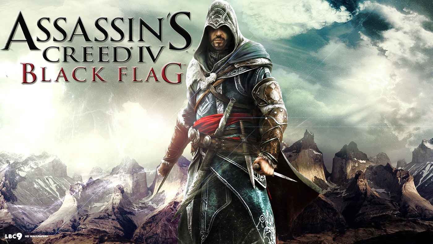 A poster/wallpaper of Assassin's Creed IV ; Black Flag by Ubisoft
