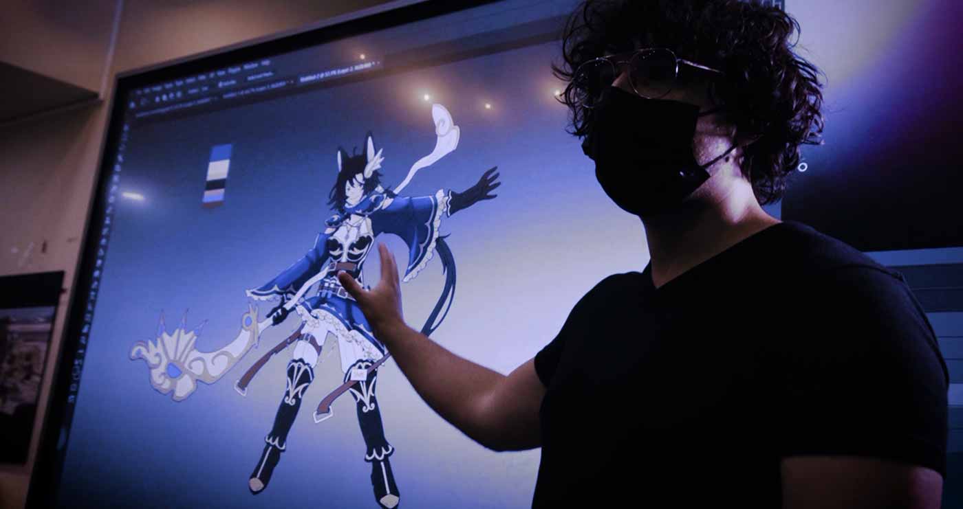 Our Program Director for Concept Art Program, Quentin Gabriel