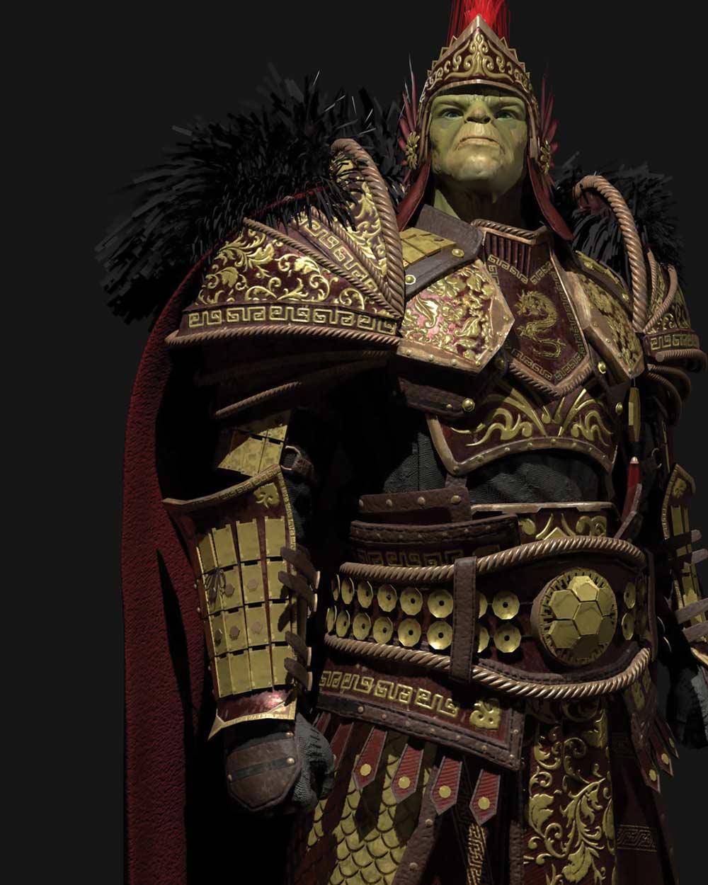 Stylised Character 3D Model project made by Student in Advanced Diploma in Game Art Course